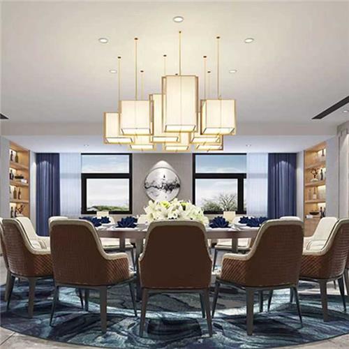 廠房辦公裝修 | 大連科達(dá)利食堂裝修效果圖